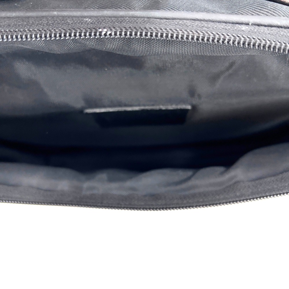 Coach‎ NotebookTablet Case Black Leather Trim Zip Around - Picture 3 of 10